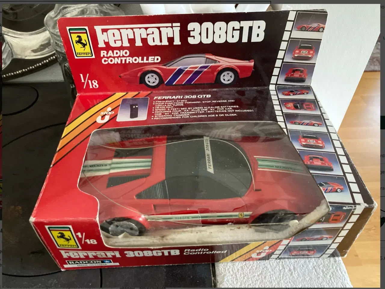 Billede 4 - Ny tilstand, Sælger en 1/18-skala Ferrari