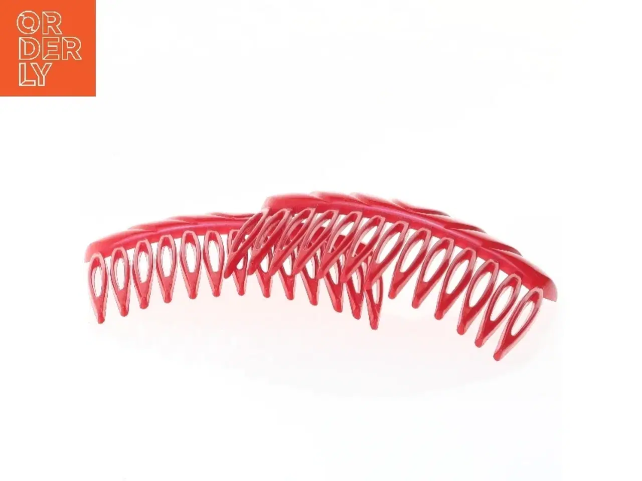 Billede 2 - Røde hårkamme (str. 2 stk 8x5,5 cm)