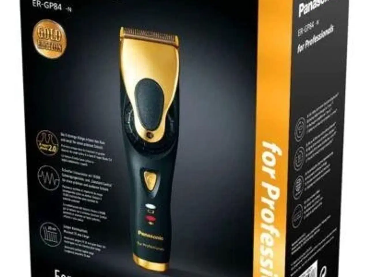 Billede 1 - Hårtrimmer Panasonic ER-GP84 – professionel klipning, guld