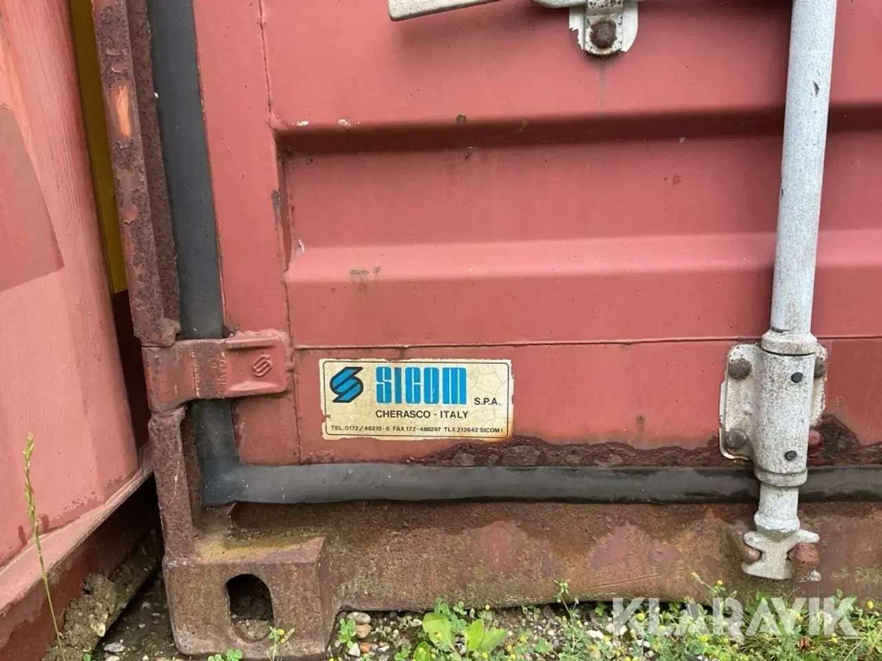 Billede 12 - 20 fods container SICOM 1CC O. T./90-A , uden tag