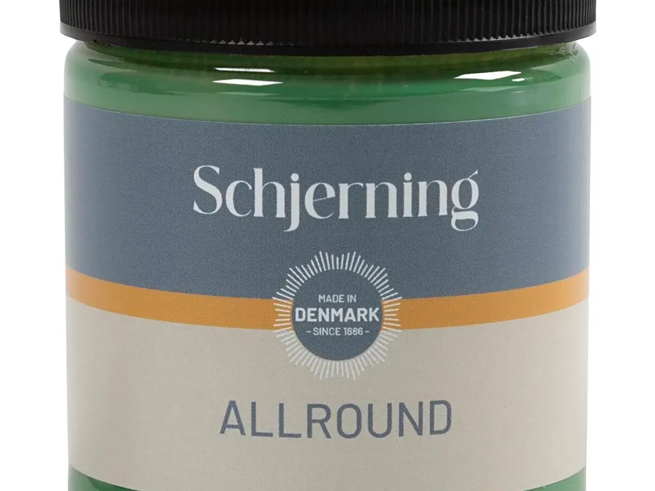 Billede 1 - Udendørsmaling Grøn 250ml - Silkemat Finish