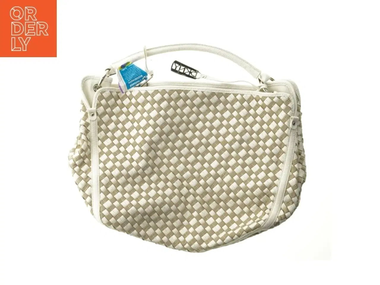 Billede 1 - DKNY flettet håndtaske fra DKNY (str. 51x38 cm)