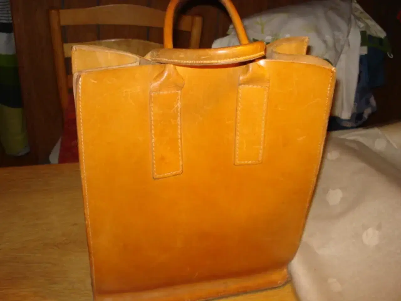 Billede 2 - Shopper i Kernelæder - Retro