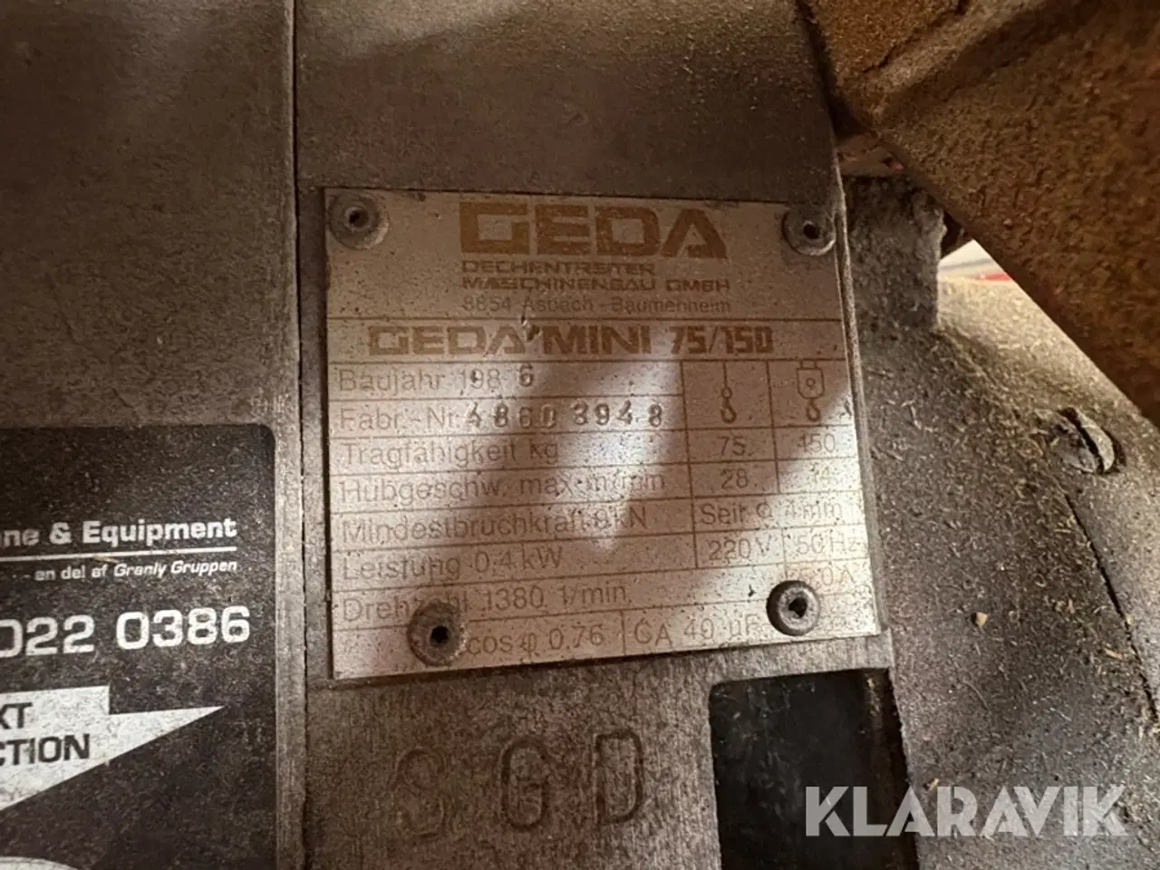 Billede 12 - Talje Geda Mini 75/150