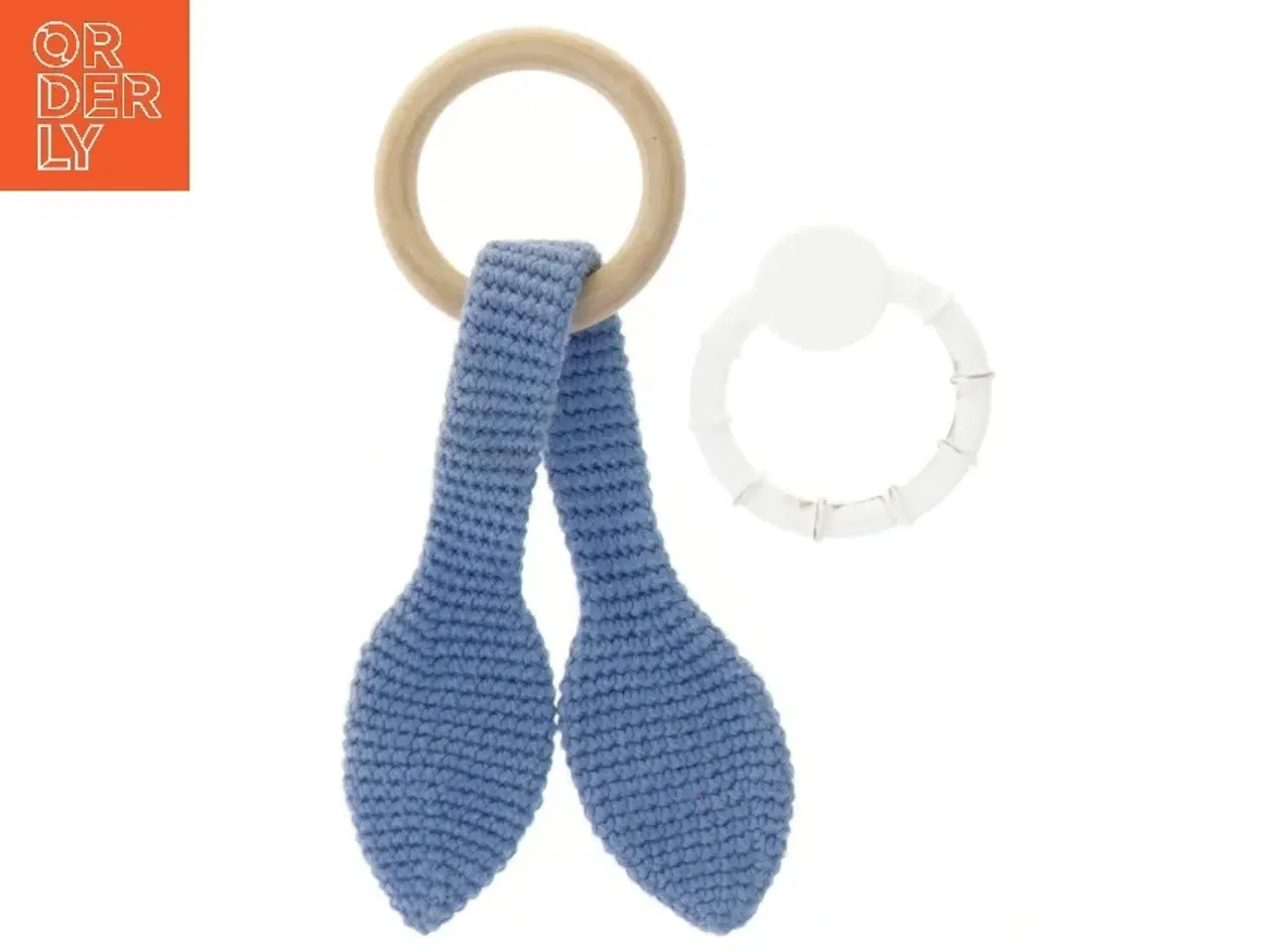 Billede 1 - Babyudstyr med træring (str. Ø 7 cm)