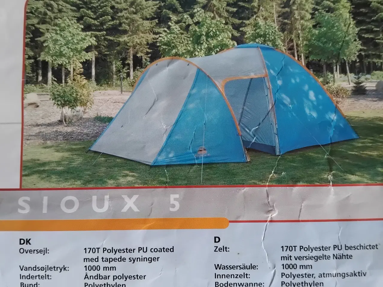 Billede 1 - Telt IGLO med fortelt