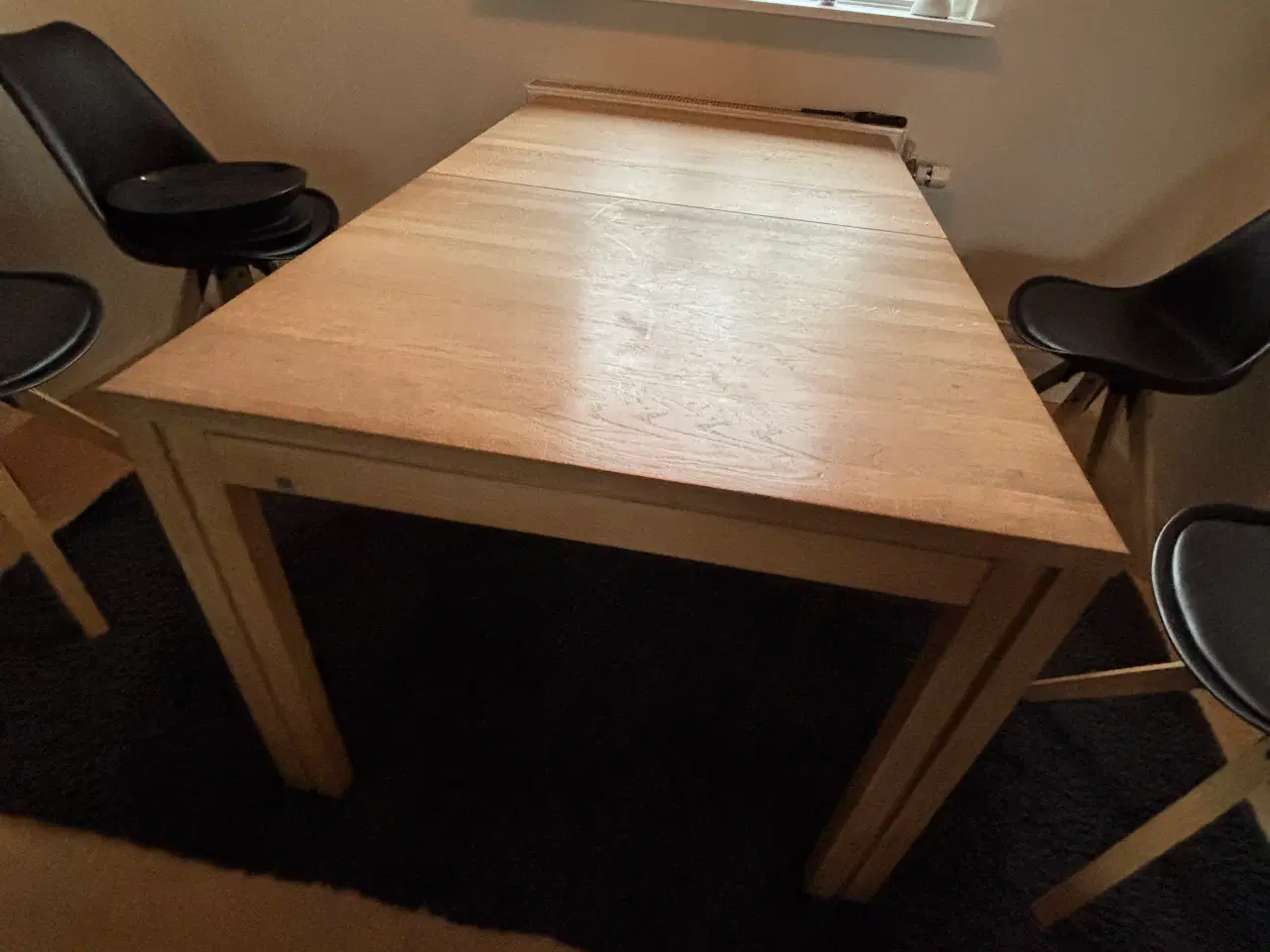 Billede 1 - Skovby spisebord i sæbebehandlet eg. 