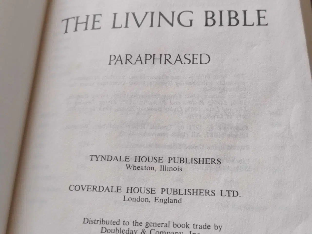 Billede 4 - The living bible