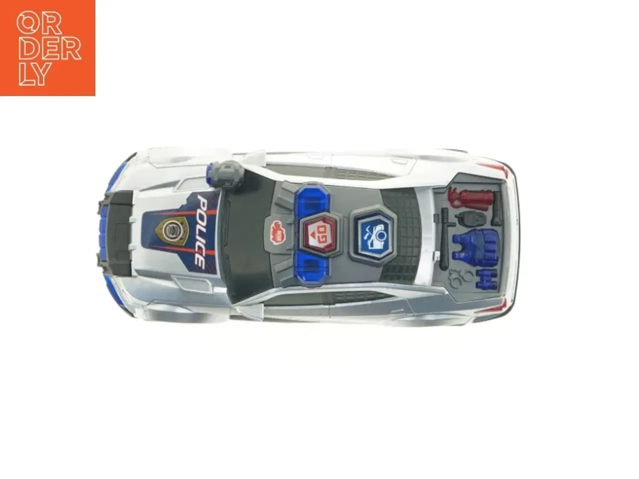 Billede 2 - Politibil, måske fjernstyret (str. 33 x 14 x 11 cm)