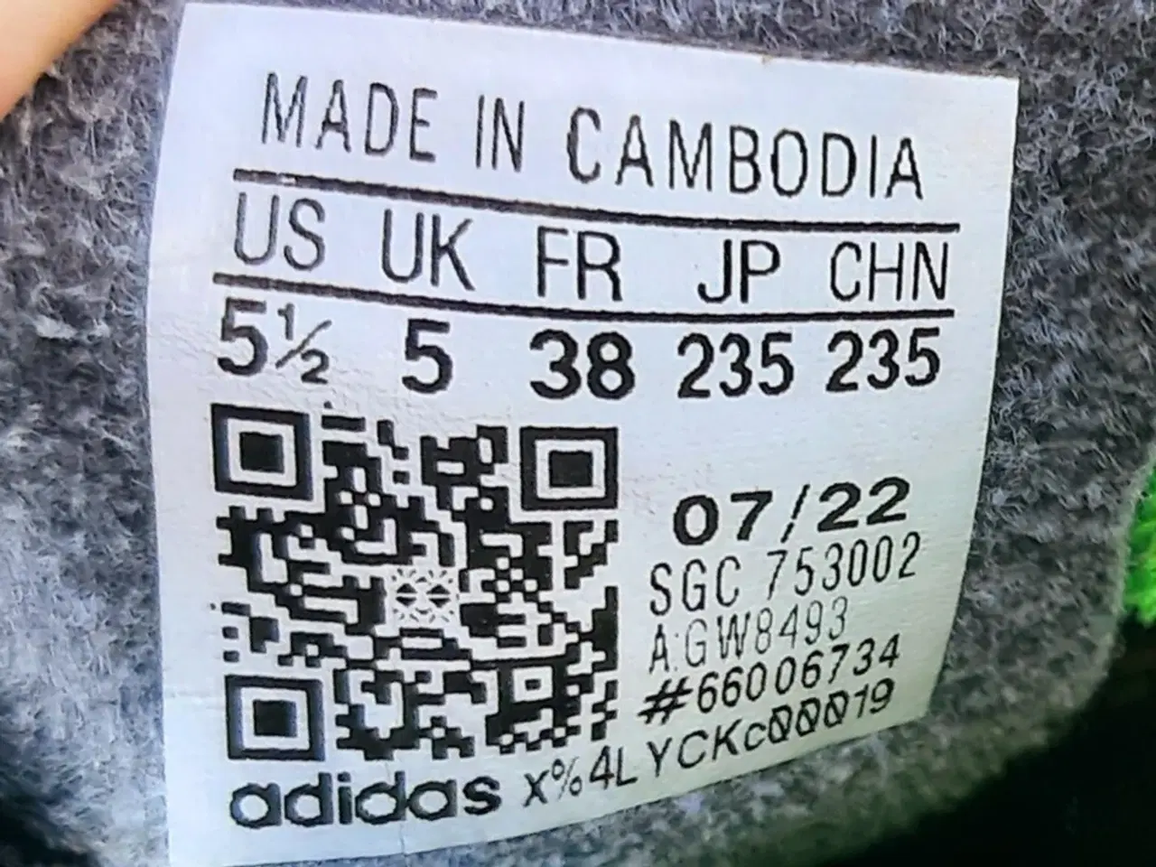 Billede 5 - Adidas fodboldstøvler str. 38