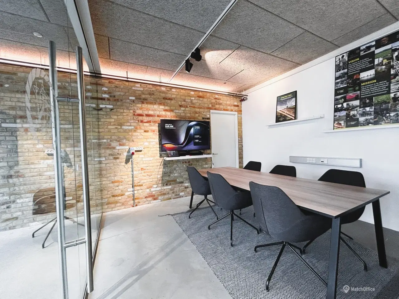 Billede 7 - 8 kontorpladser (105 m2) med eget mødelokale