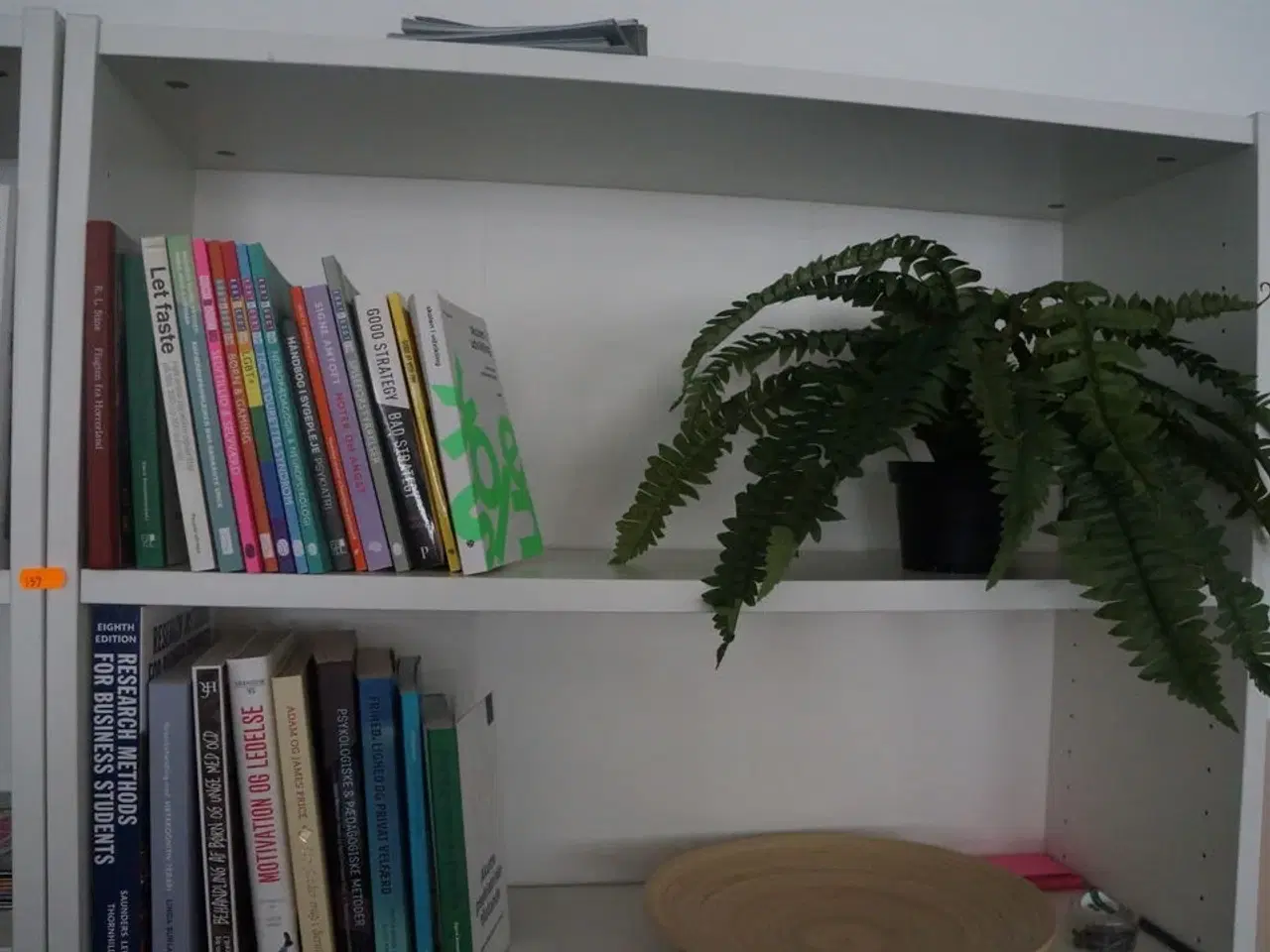 Billede 7 - 2 stk. Reoler med indhold af diverse fagbøger