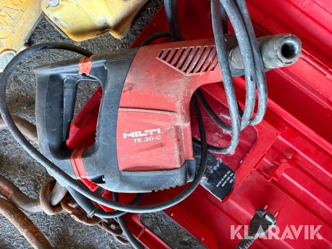 Billede 7 - Lot - borehammer, slampumpe, kædesav, stavvibratorer og kædeslæng - 1 palle