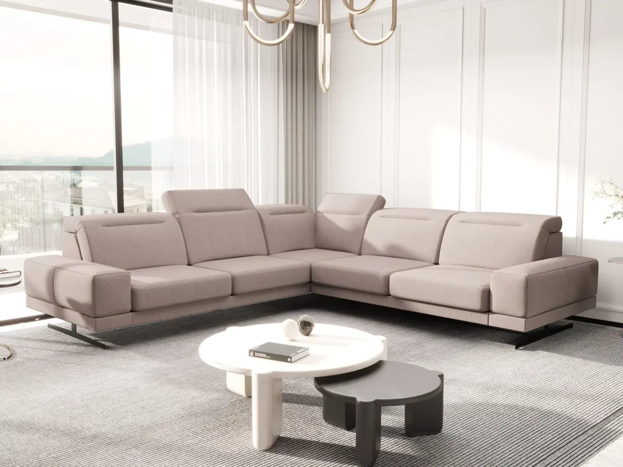 Billede 1 - FIORELLI  MAX HJØRNESOFA 265X265 CM