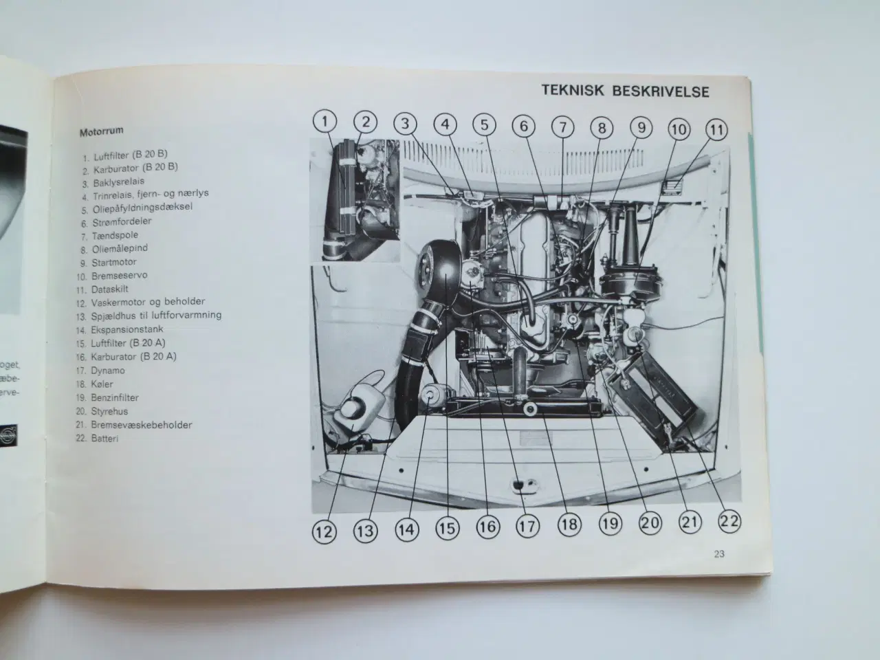 Billede 6 - Instruktionsbog 1968 - Volvo 140