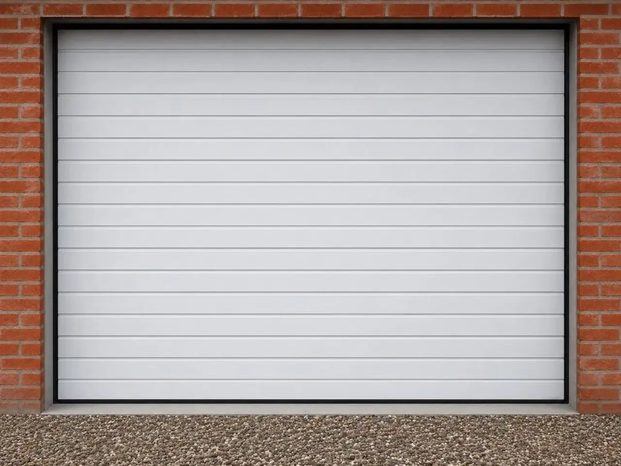 Billede 1 - Bearsafe ledhejseport 270X214 cm. Hvid. Komplet med el-motor
