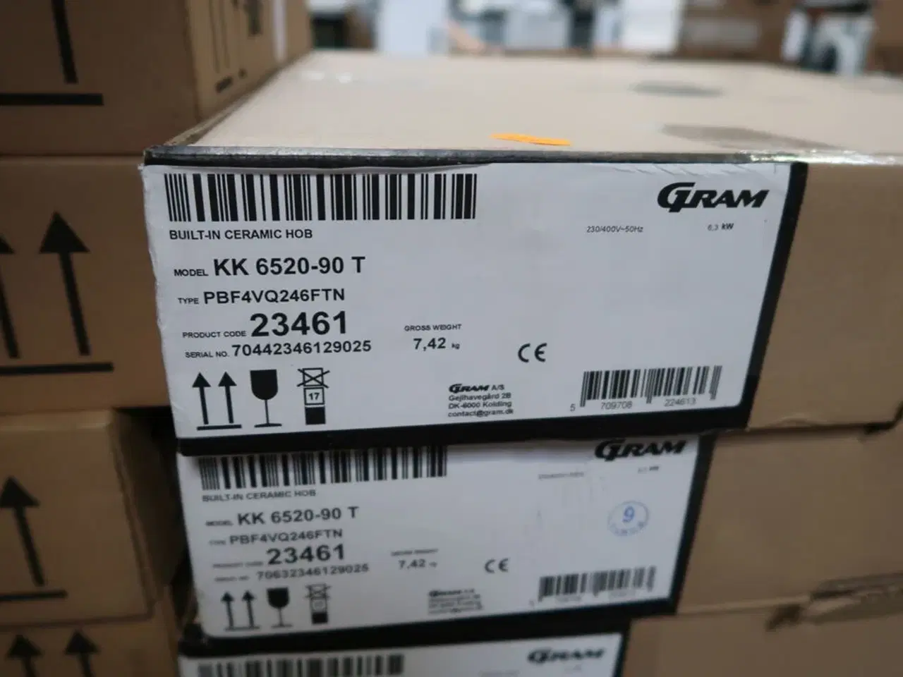 Billede 2 - Keramisk kogeplade GRAM KK 6520-90 T