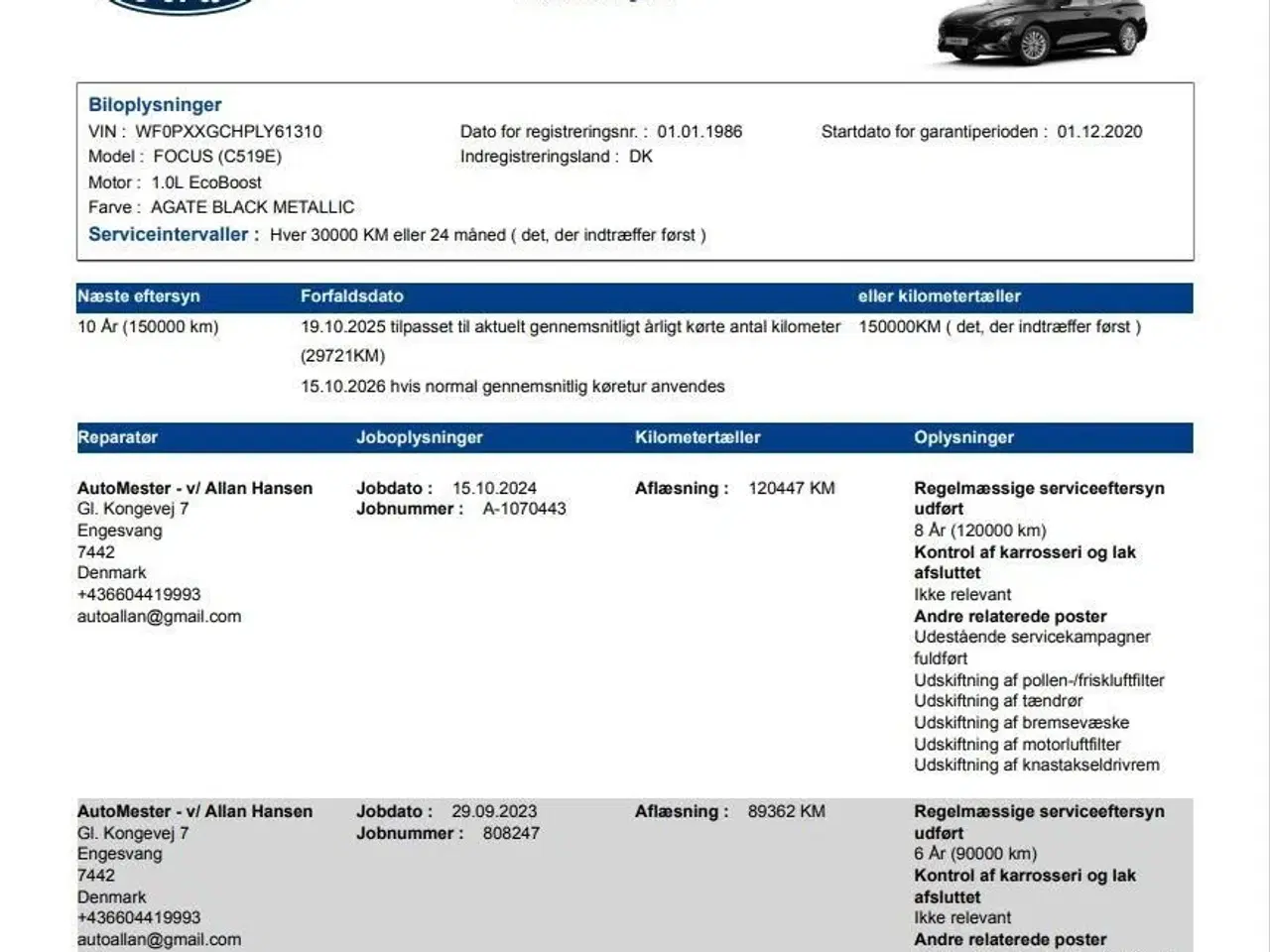 Billede 18 - Ford Focus 1,0 EcoBoost Hybrid Titanium 125HK Stc 6g