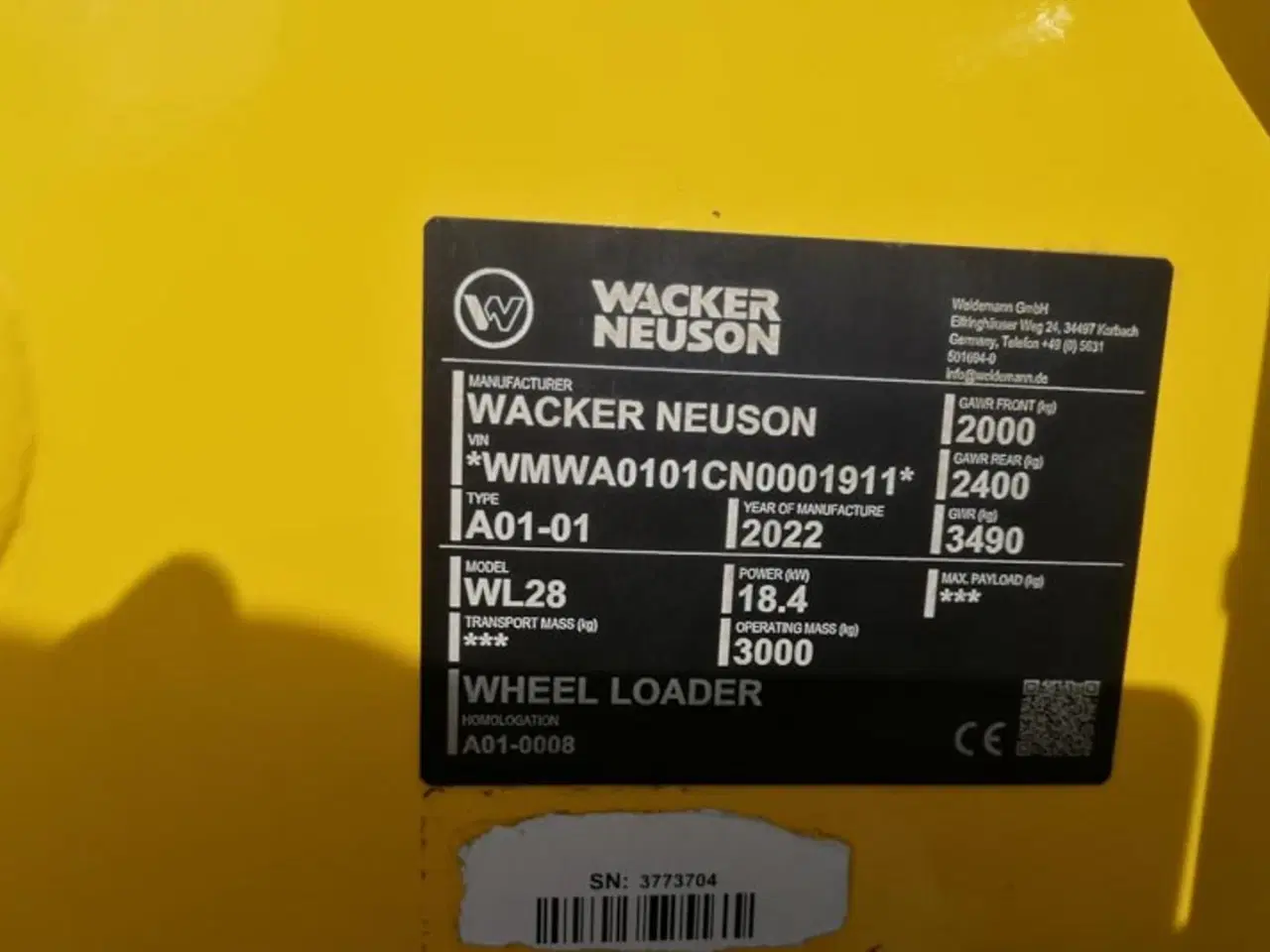 Billede 14 - Wacker Neuson WL28