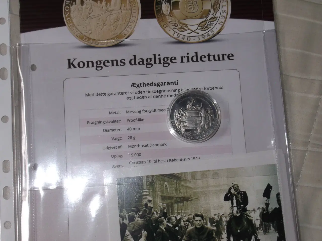 Billede 9 - Samle mønter -  Dronning Margrethe II 50 års Regen