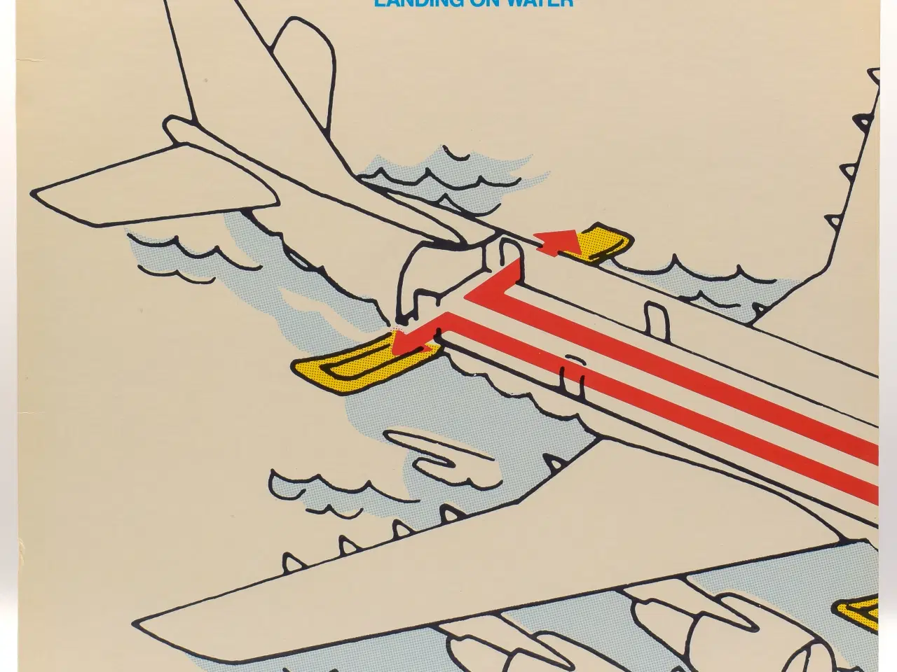 Billede 1 - Neil Young - Landing On Water - CAN 1986 EX/VG+