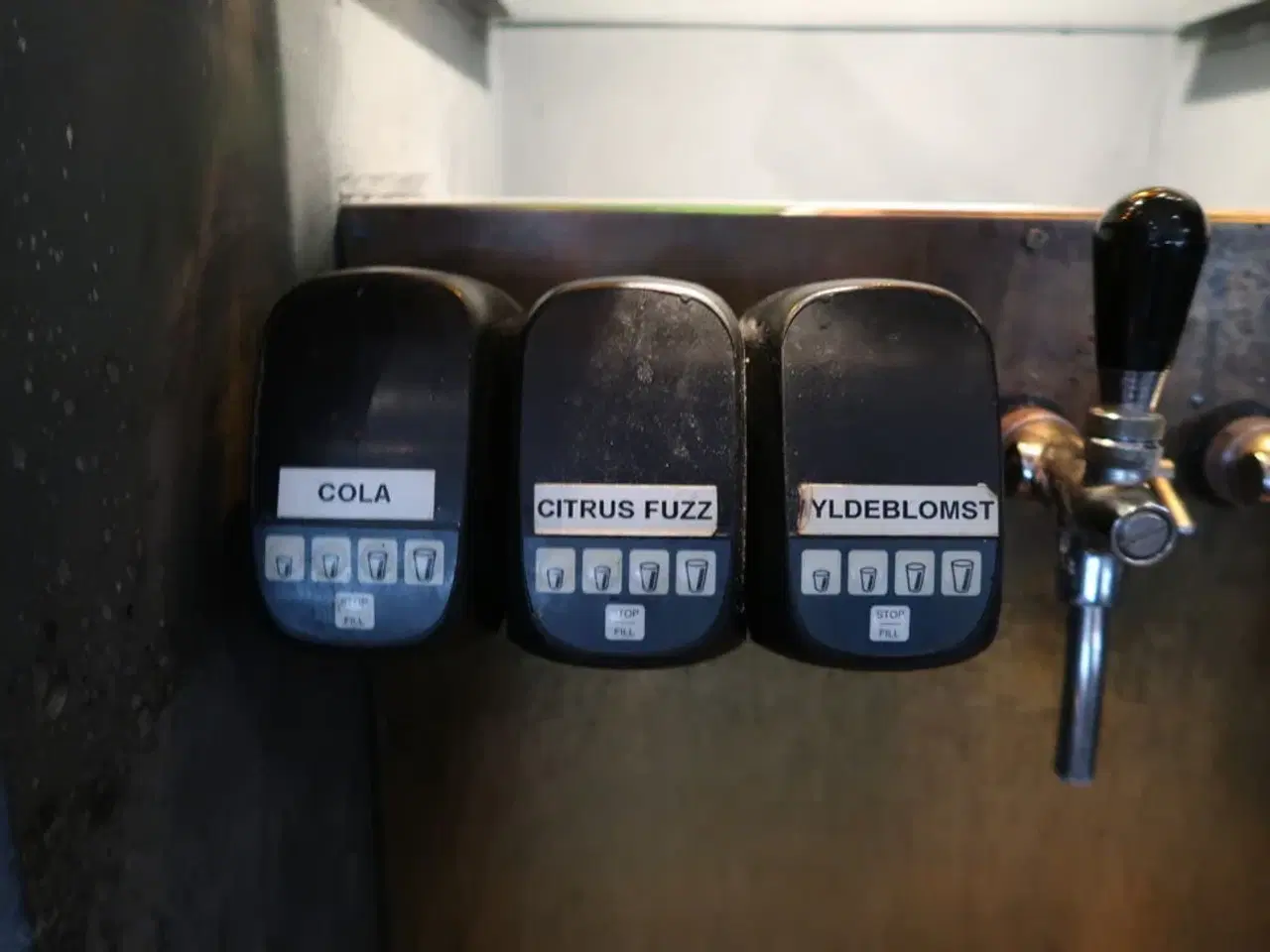 Billede 3 - Taphane Anlæg - inkl. Tefcold BA20H backbarkøler