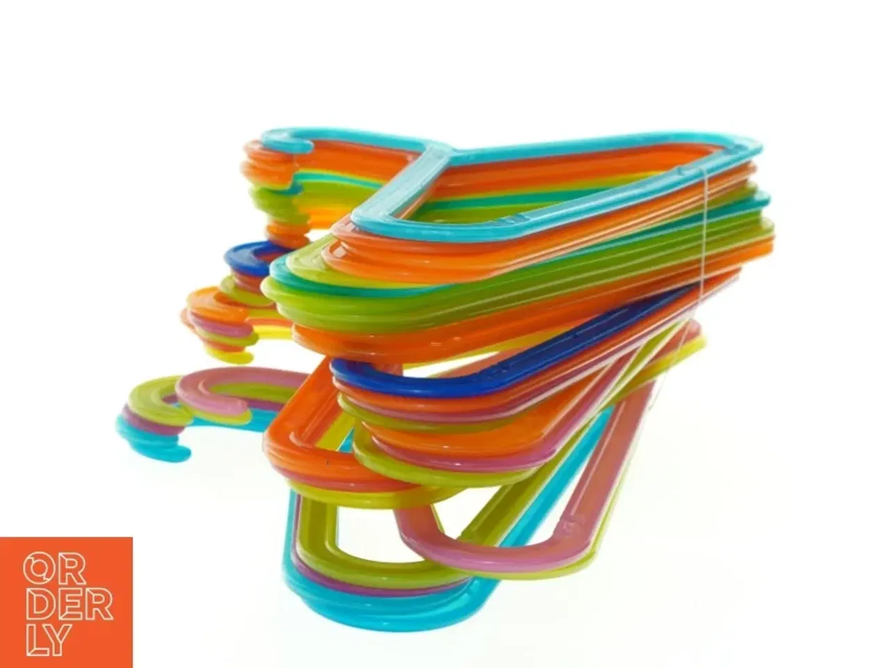 Billede 3 - Farverige plastbøjler (str. 33 x 20 cm)