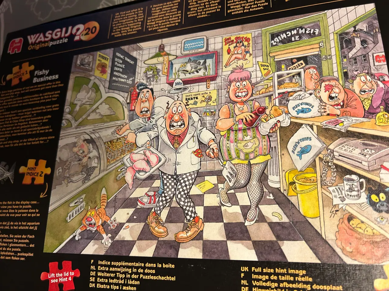 Billede 4 - WASGIJ / Jan Van Haasteren 3 stk. puslespil