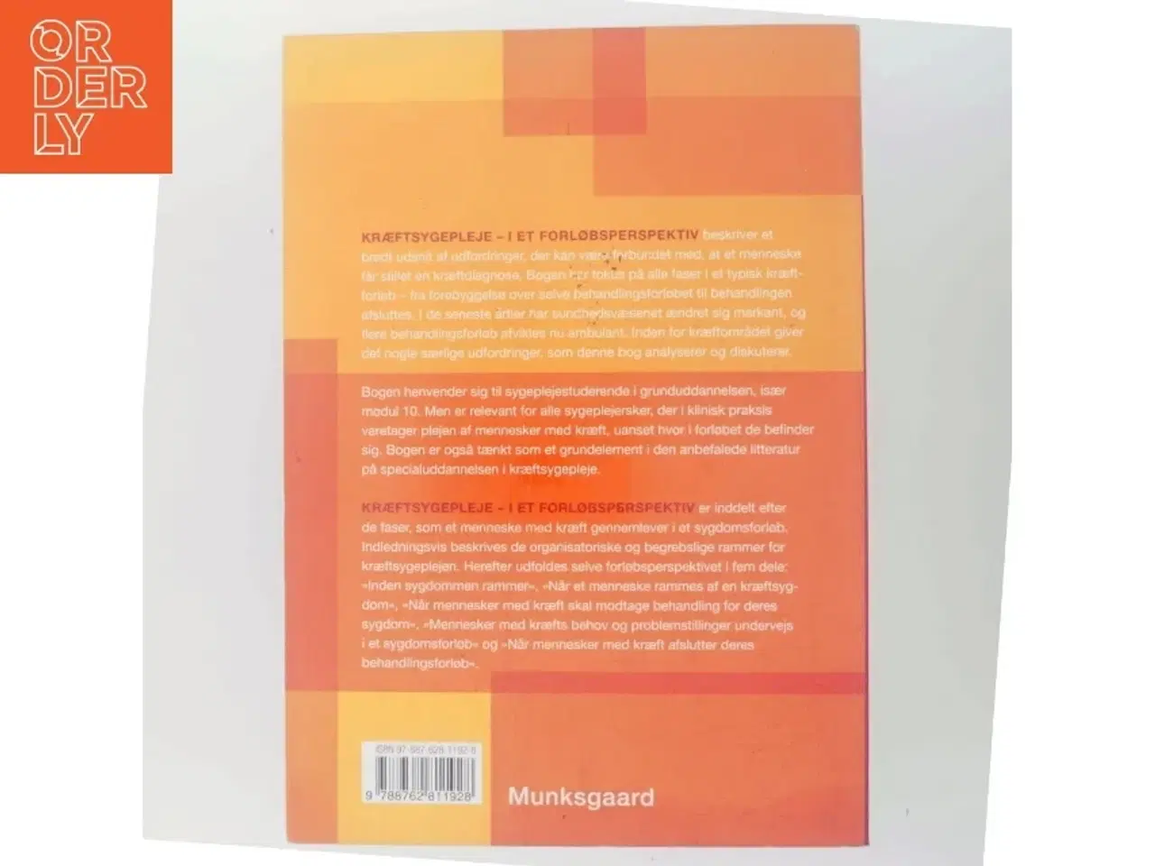 Billede 3 - Kræftsygepleje : i et forløbsperspektiv (Bog)