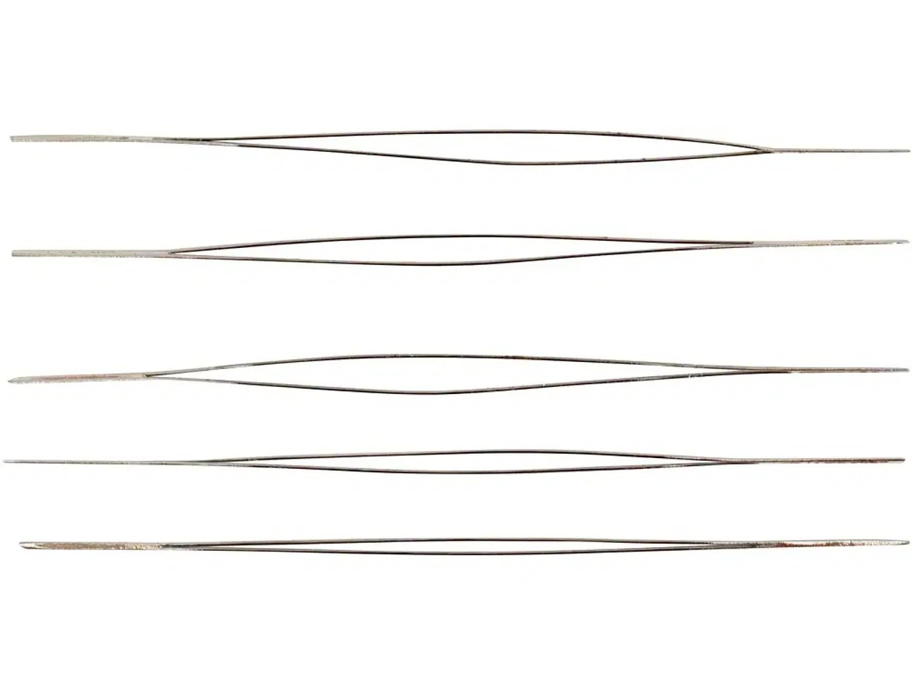 Billede 1 - Smykkenål, L: 6 cm, tykkelse 0,3 mm, 5stk./ 1 pk.