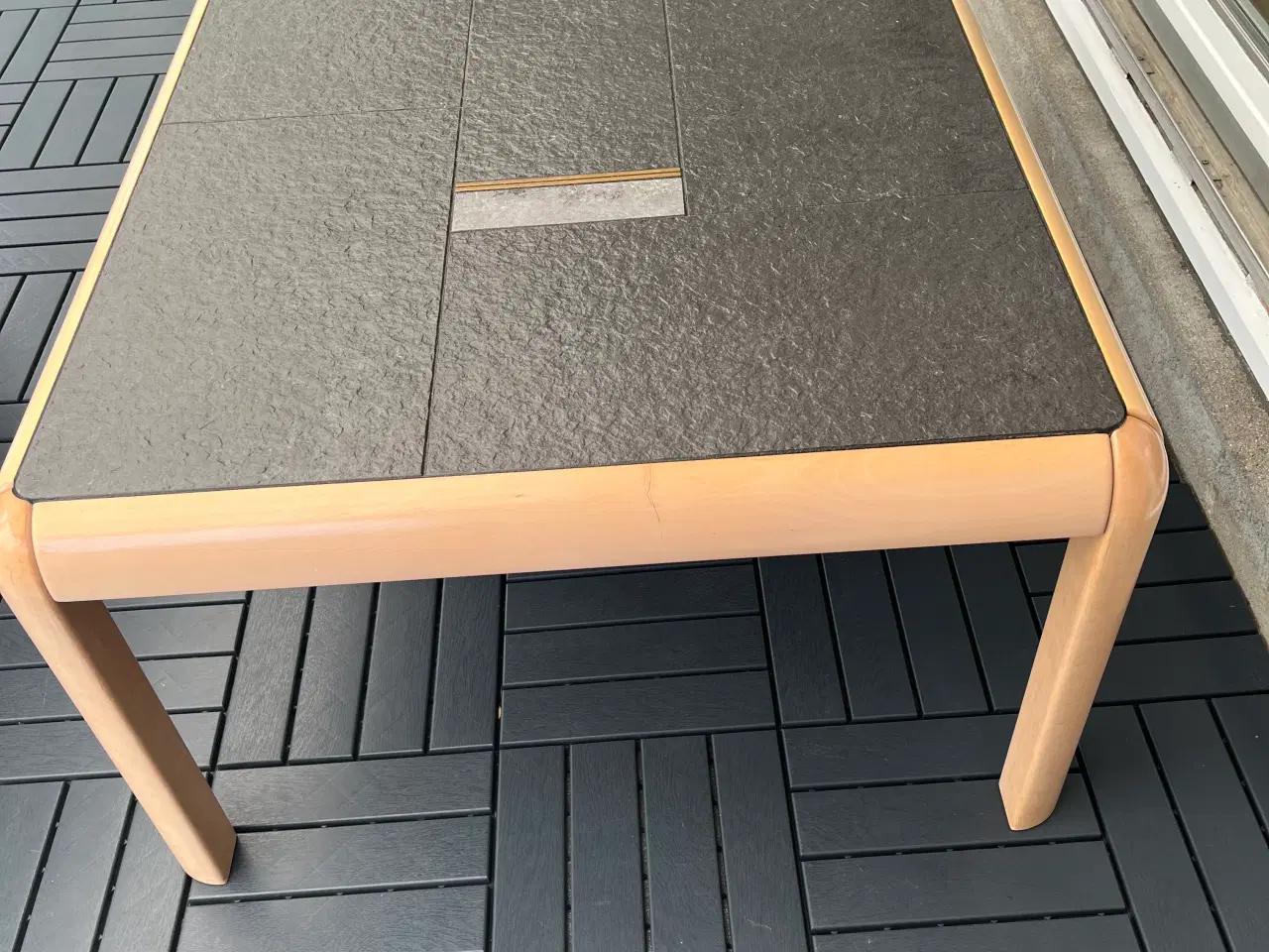 Billede 1 - Sofabord med stenplade