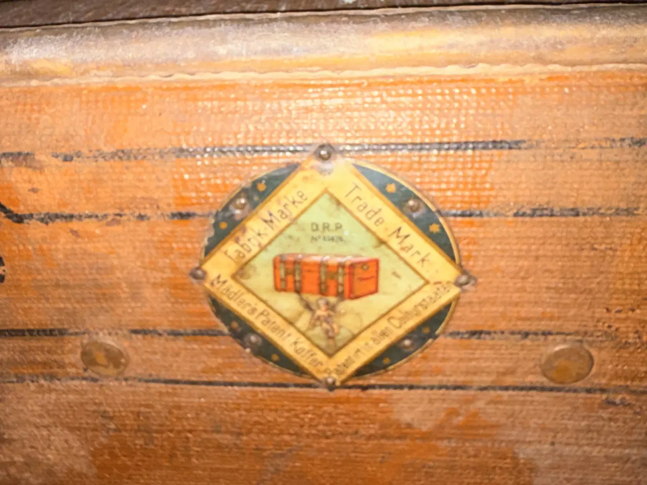 Billede 4 - Gamle rejsekuffert 