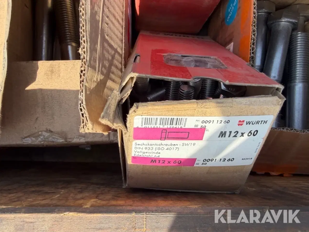 Billede 10 - Rustfri bolte og møtrikker blandet 140 kg