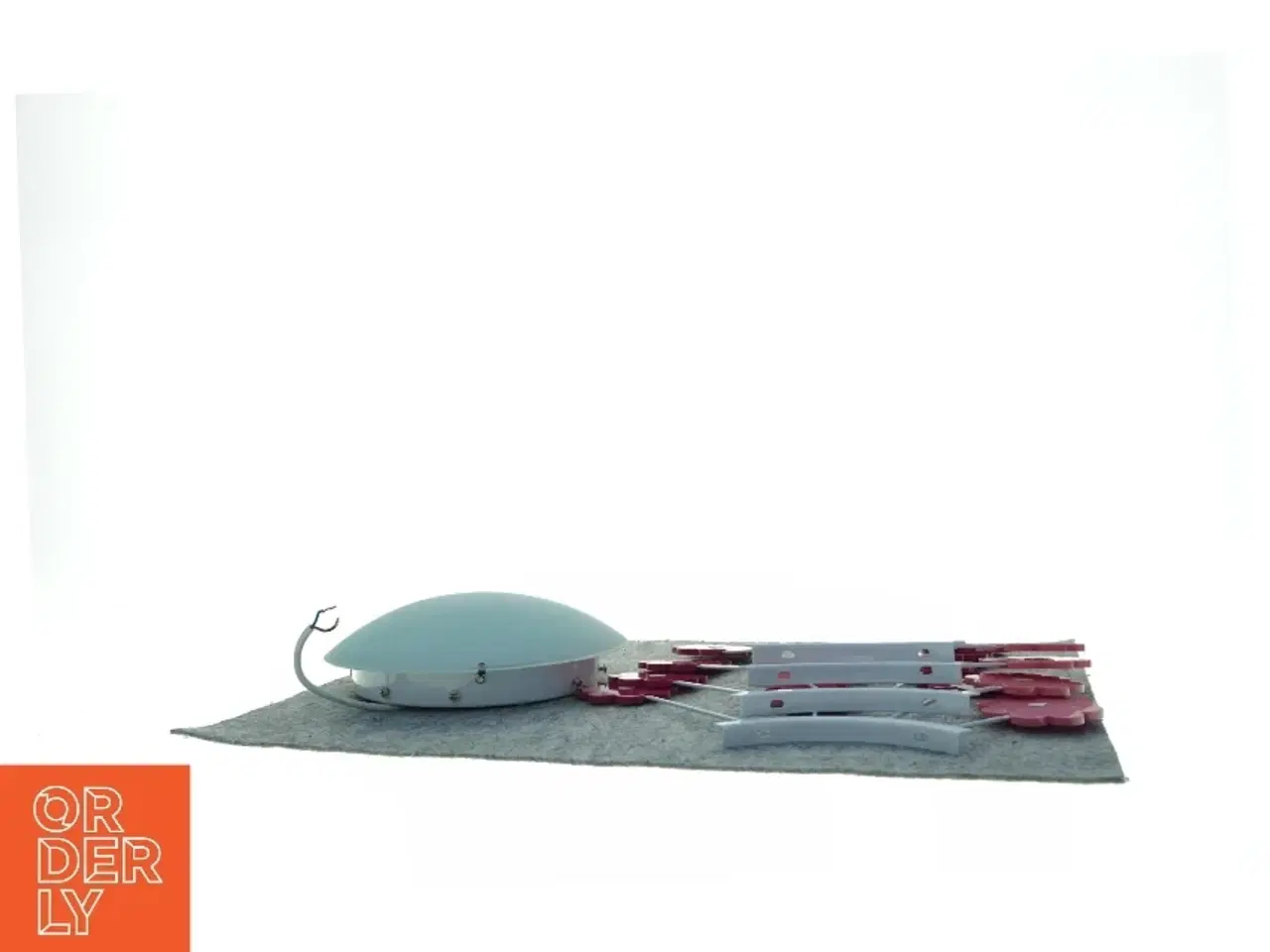 Billede 1 - Lampe med blomster