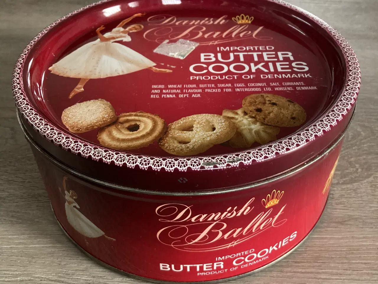 Billede 2 - Danish Ballet Butter Cookies metaldåse 