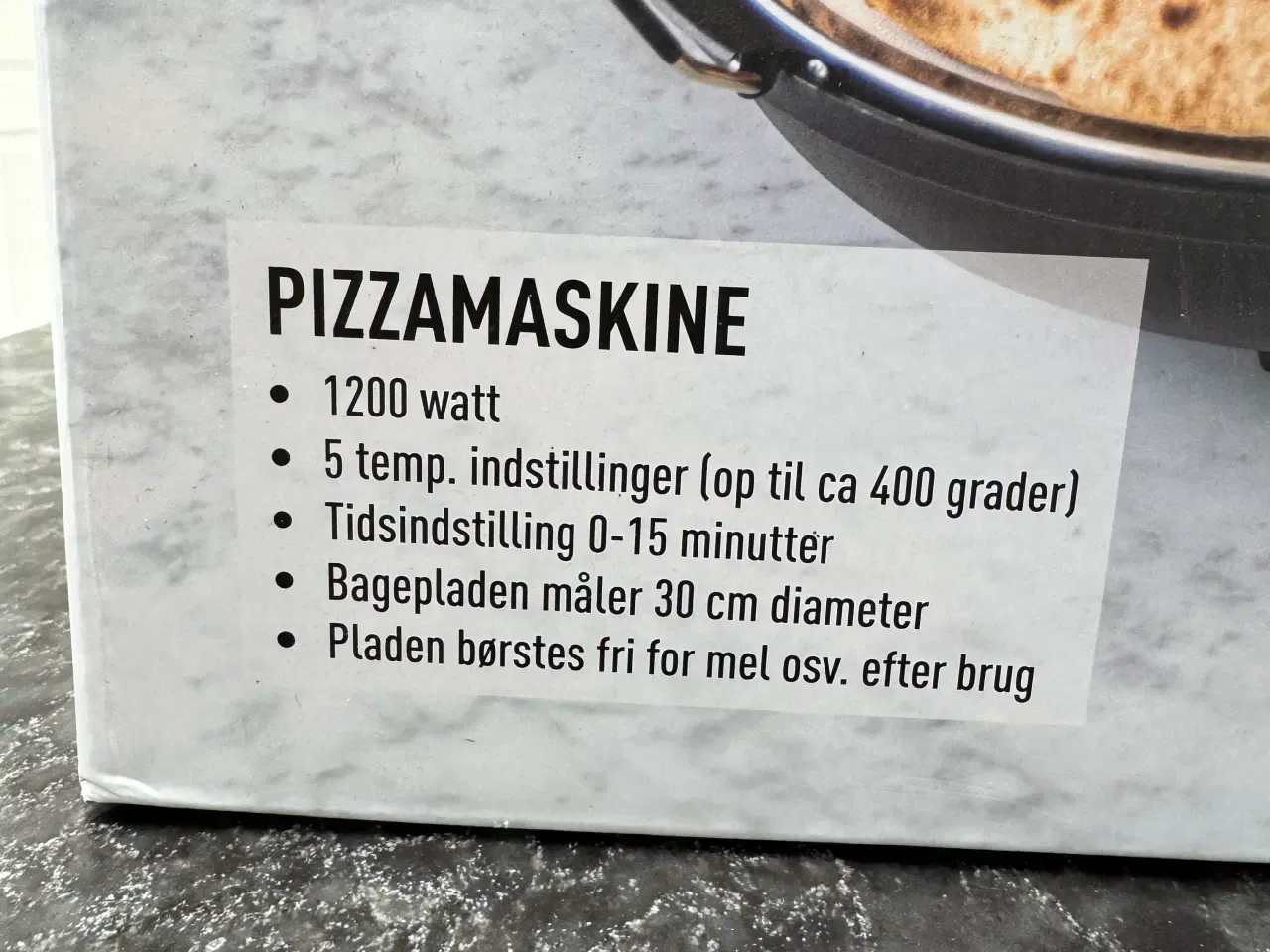 Billede 7 - Cook & Baker Pizzamaskine