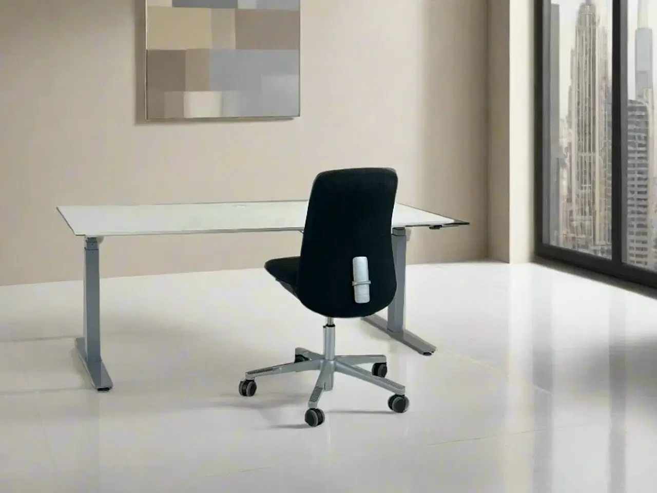 Billede 2 - Hæve-/sænkebord 180x80