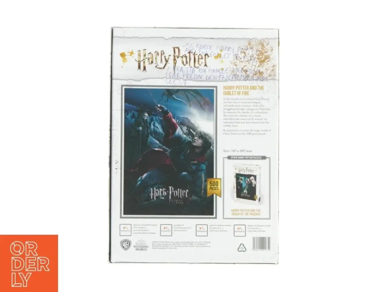 Billede 3 - Harry Potter puslespil (500 brikker, str. 34,5 x 48,5 cm)