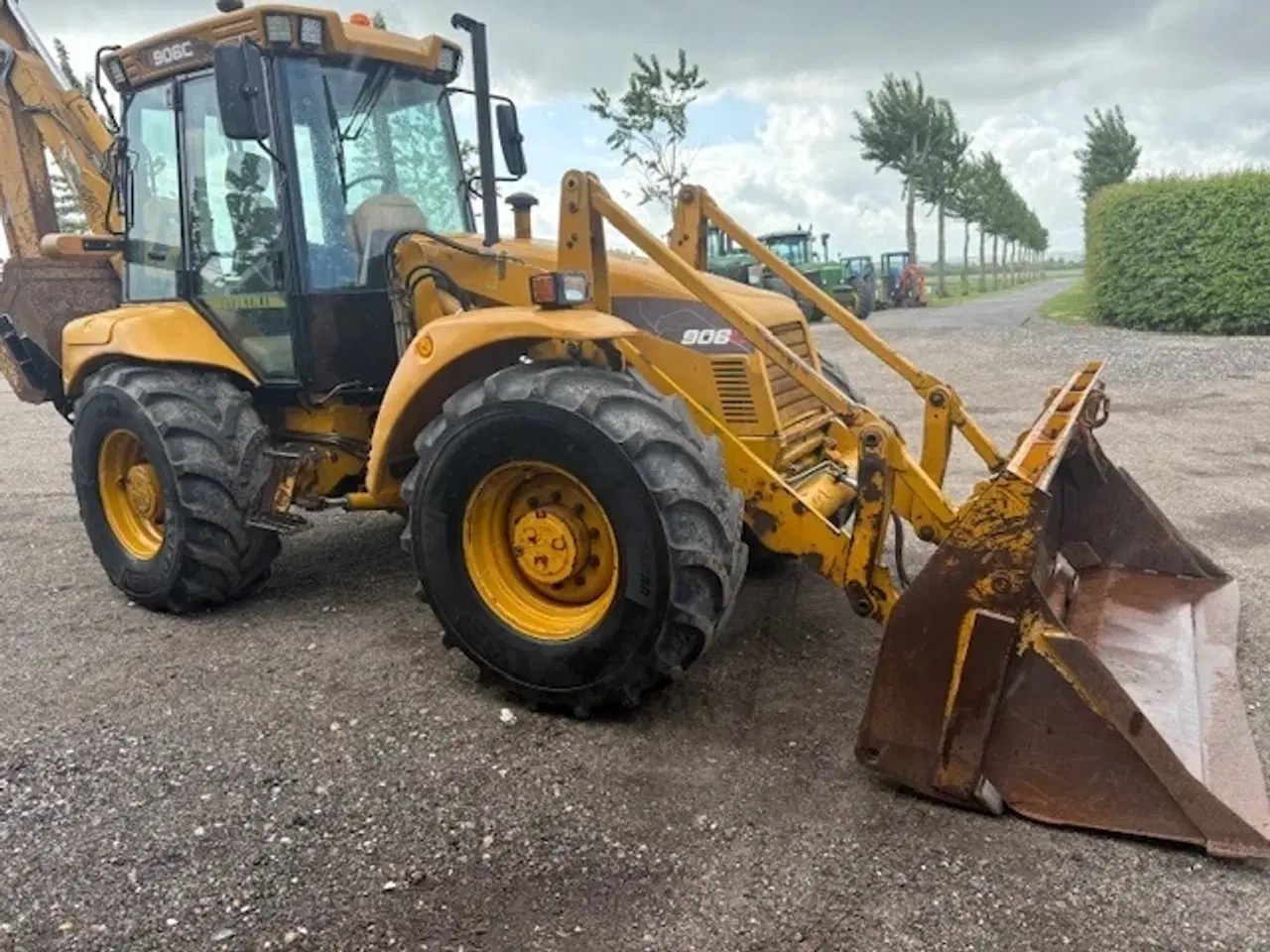 Billede 7 - Hydrema 906C ESD HYDRAULISK SKIFT FOR OG BAG, 3IEN SKOVL