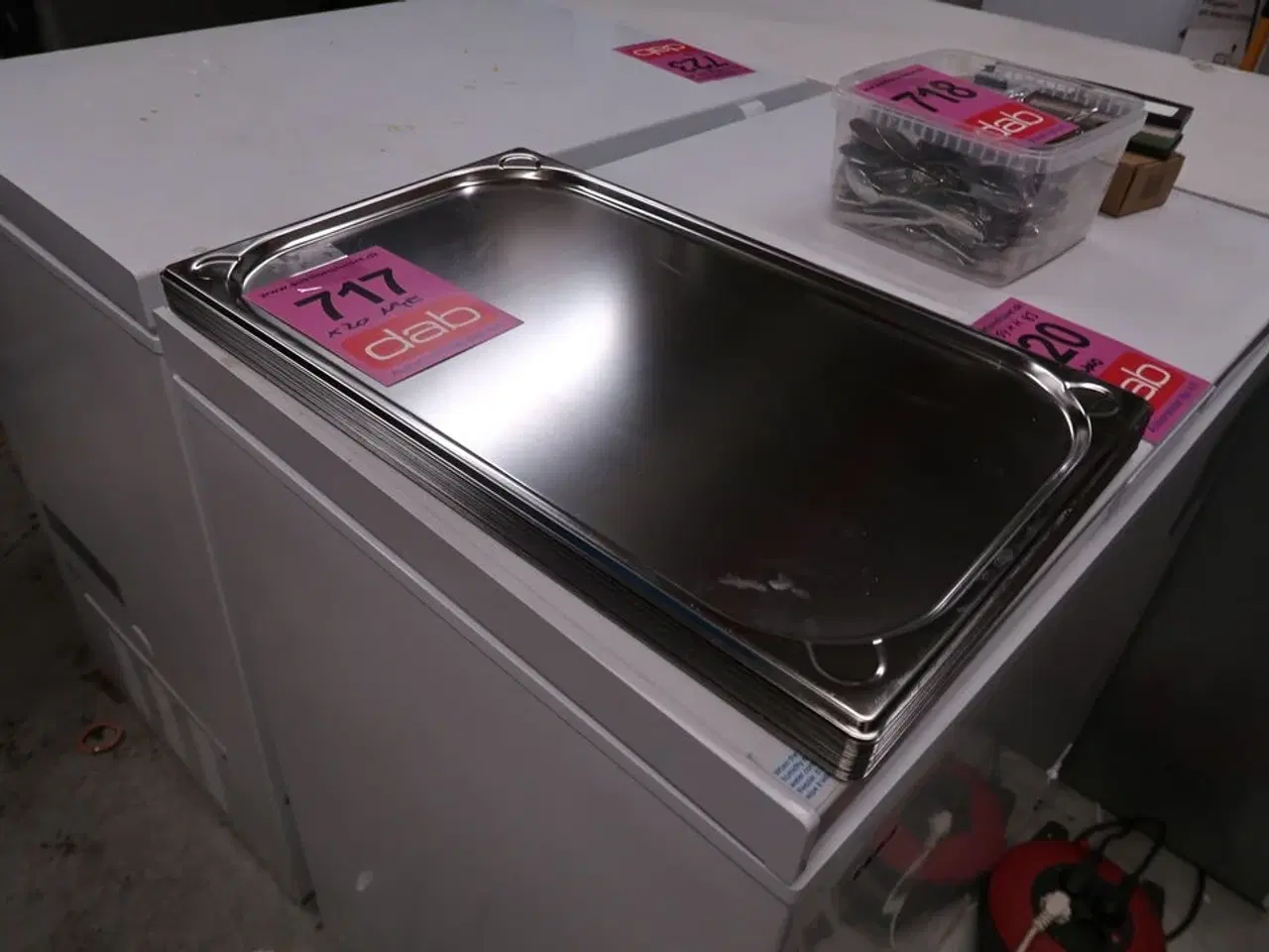 Billede 2 - 20 stk. Rustfri bakker - UBRUGTE