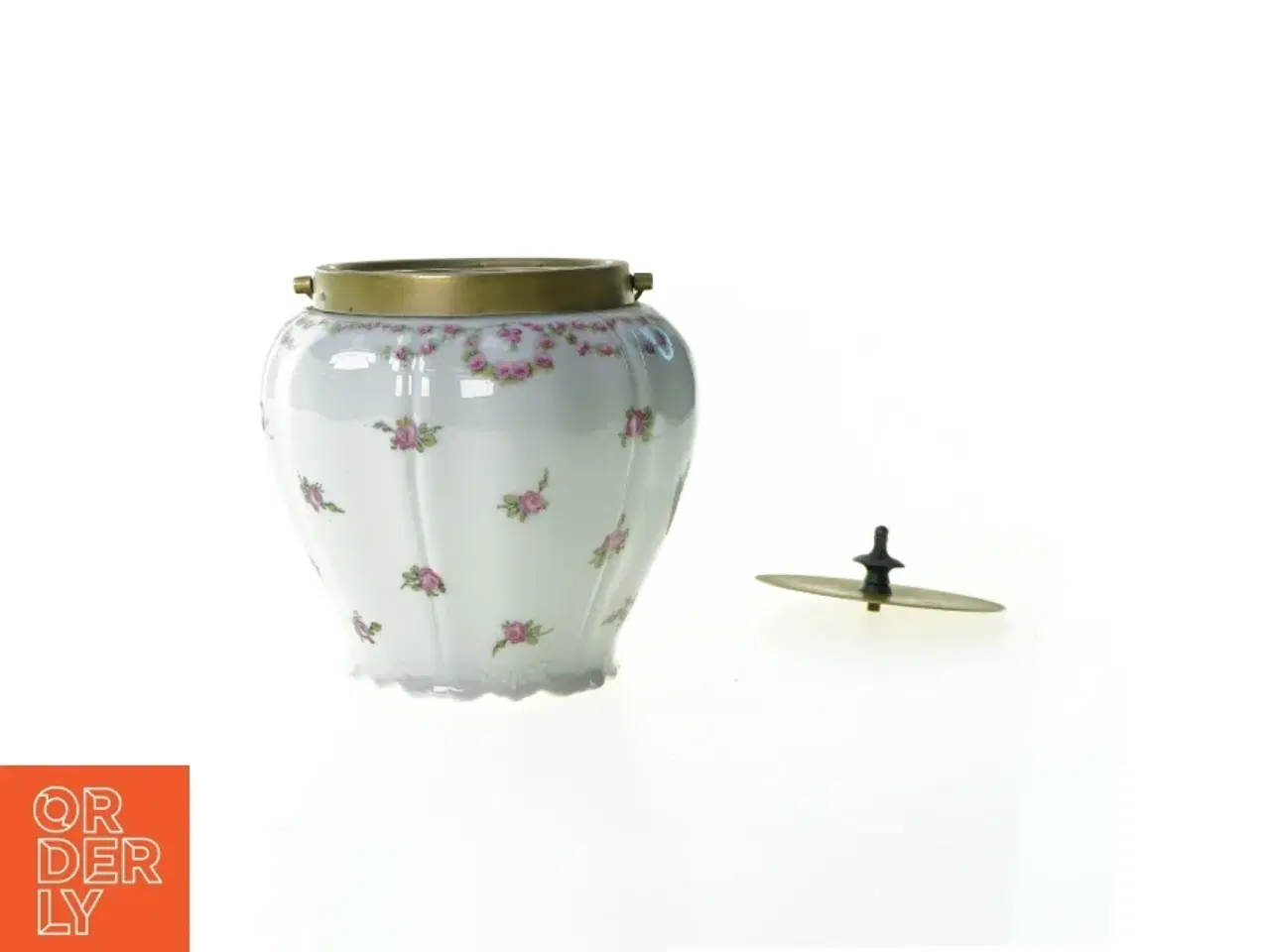 Billede 7 - Kiksspand i porcelæn med låg fra Epns.