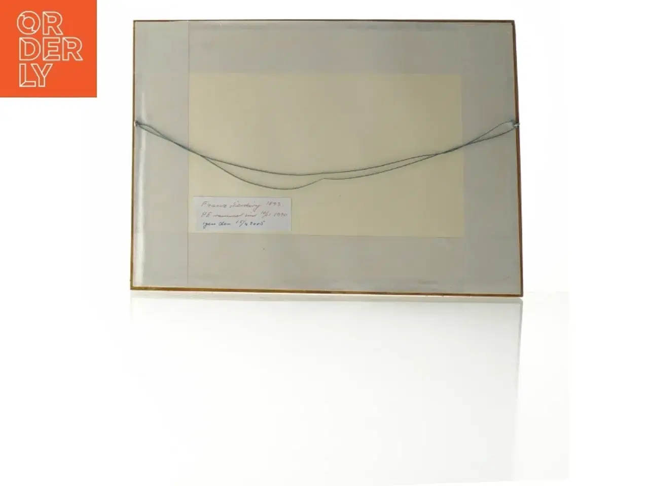 Billede 2 - Indrammet historisk tryk Franz Sedivy (str. 36,5 x 26,5 cm)