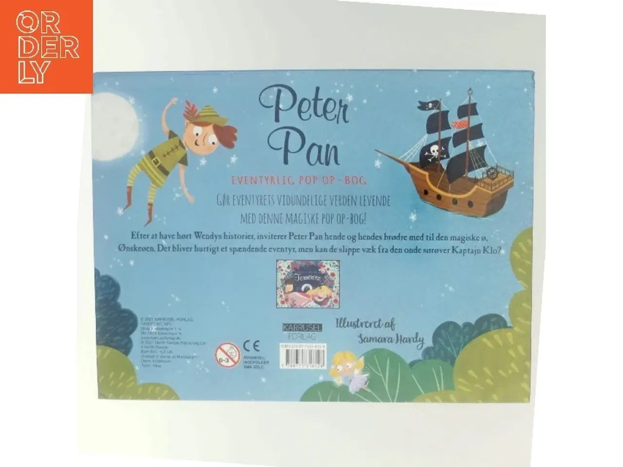 Billede 3 - Peter Pan Pop-up Bog fra Karrusel Forlag