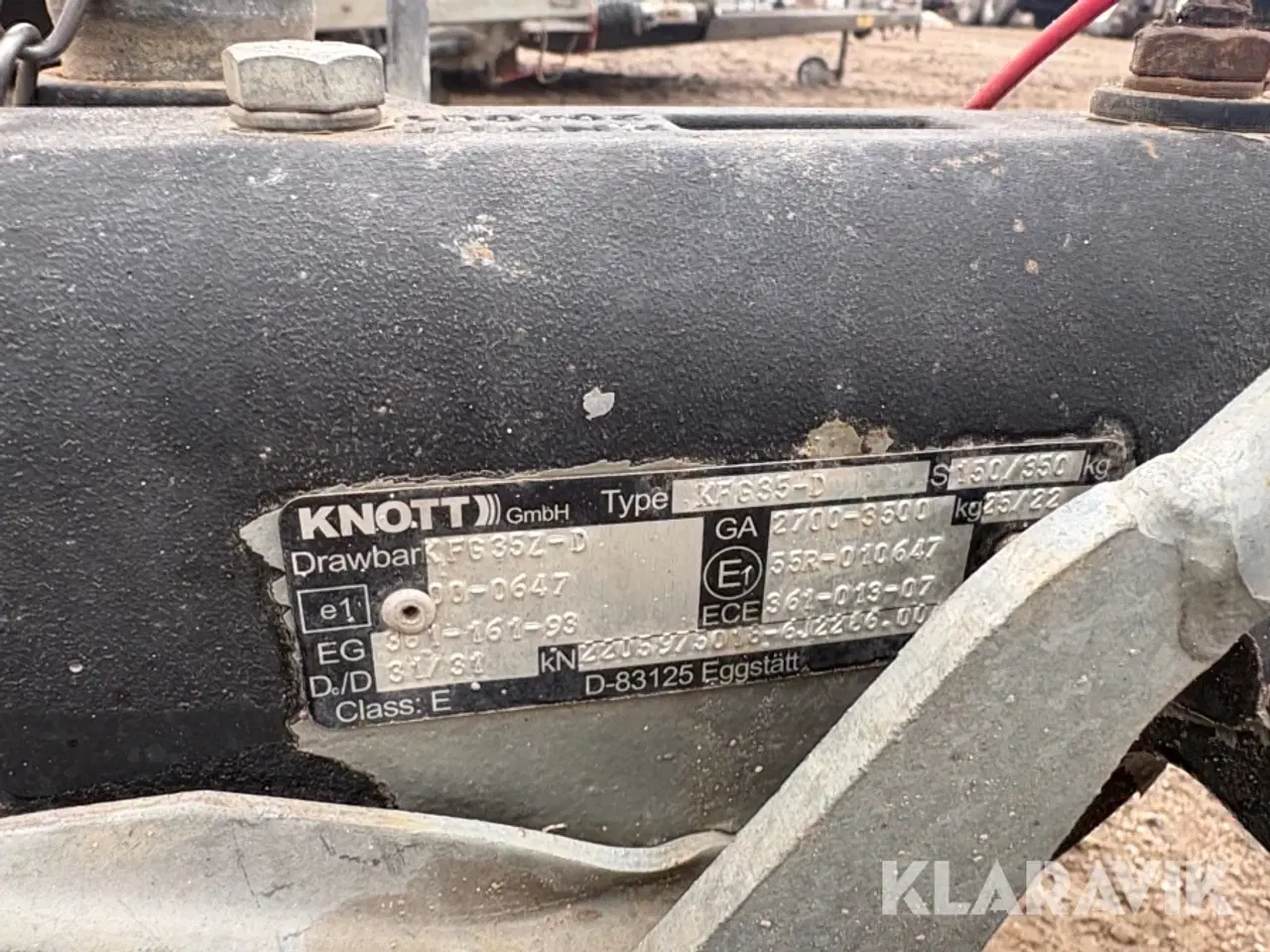 Billede 10 - Maskintrailer Variant 3518m4 3500 kg. 2-akslet