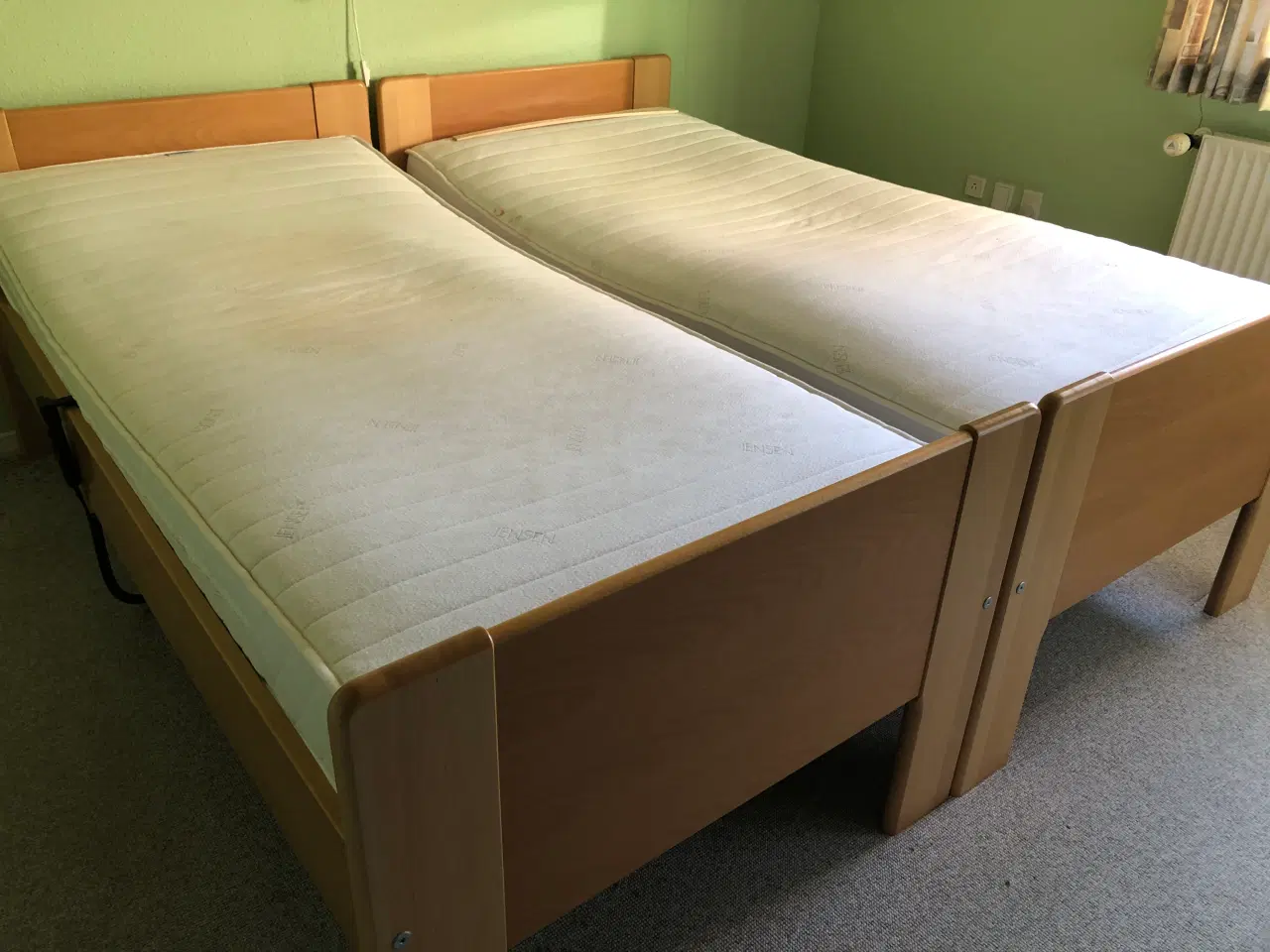 Billede 1 - 2 enkelte elevasionssenge
