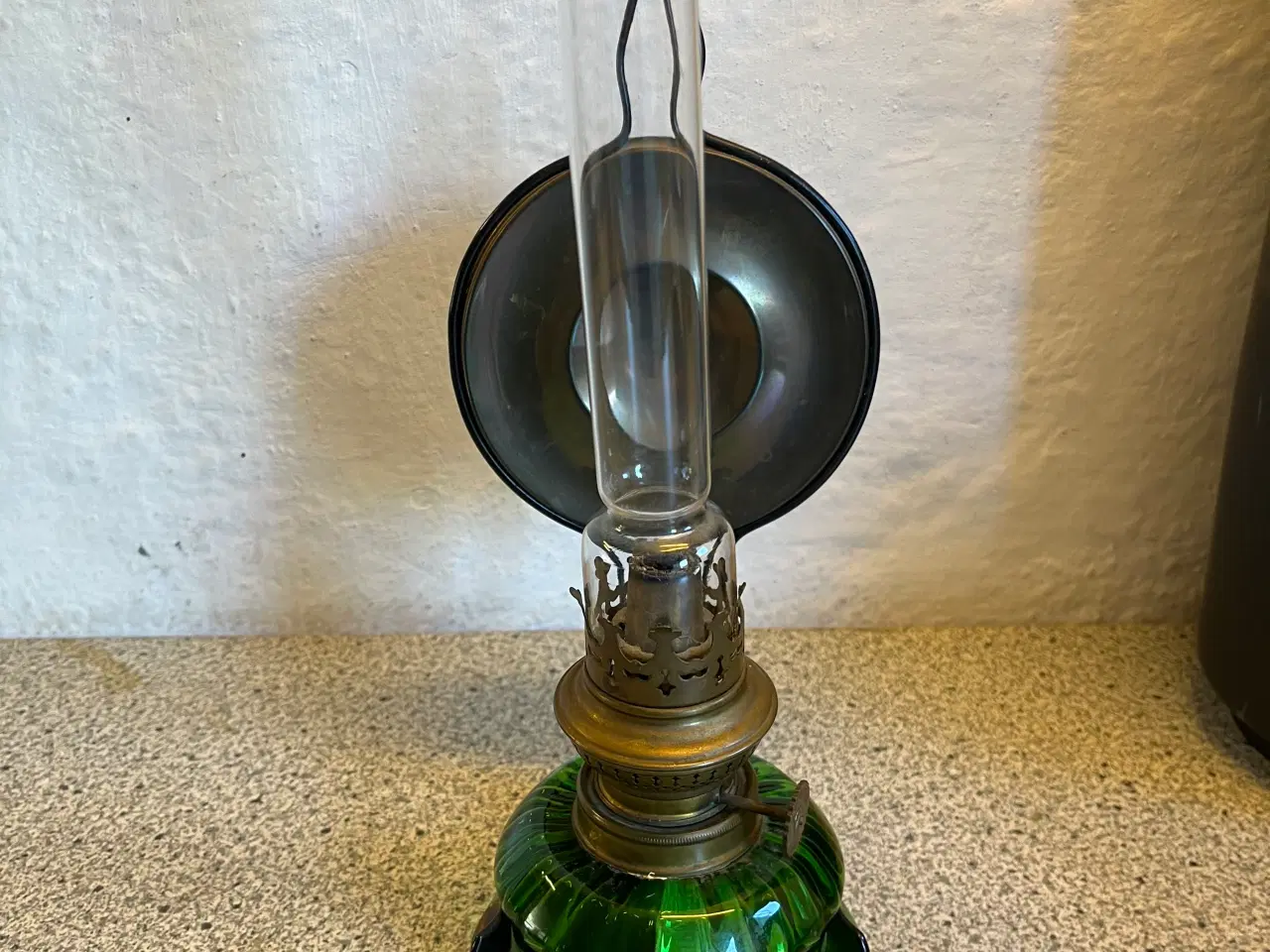Billede 1 - Gammel petroleums lampe