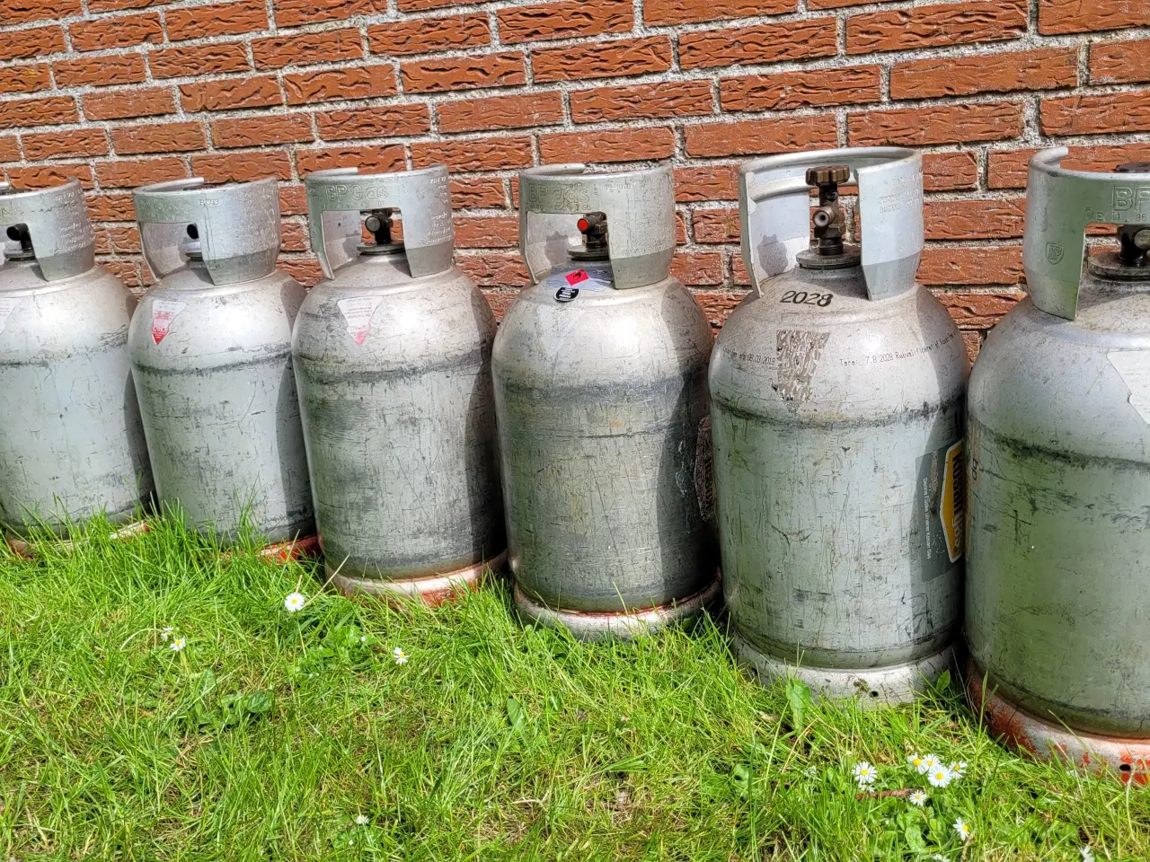 Billede 1 - ALUMINIUMS GASFLASKER TIL TRUCK o.l.