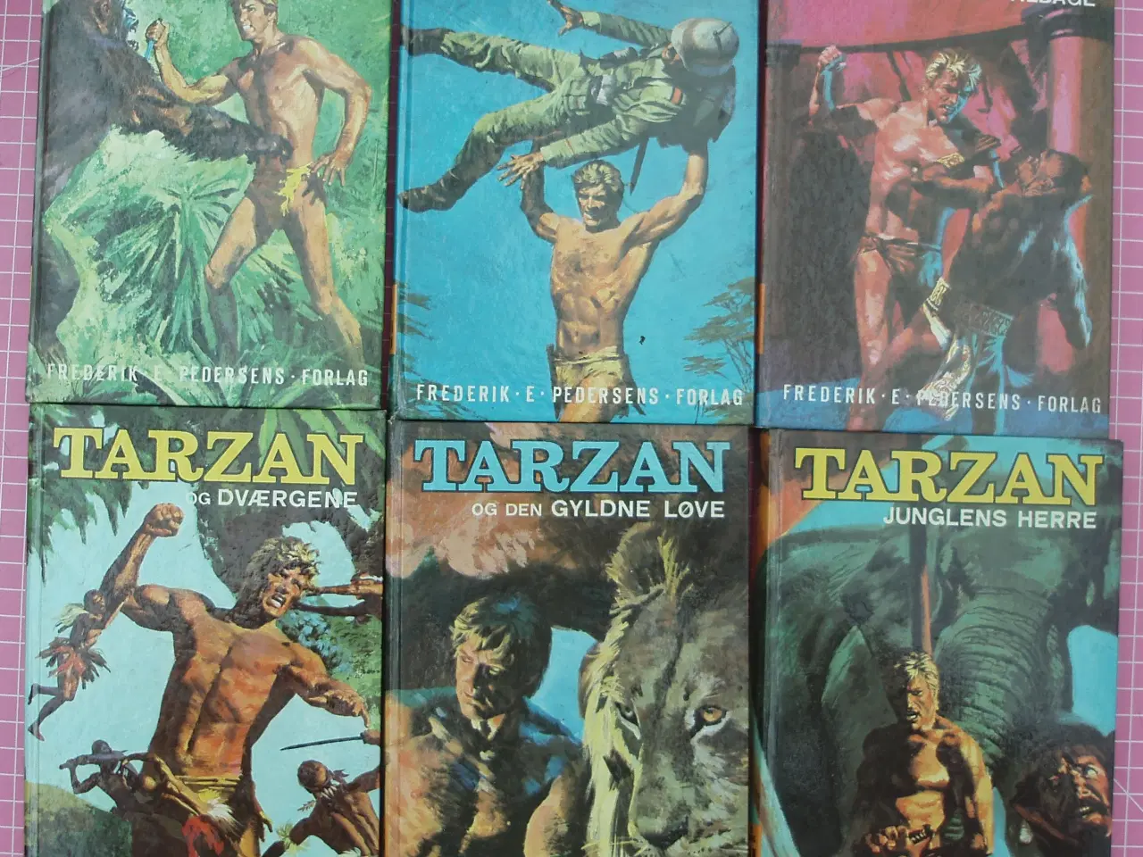 Billede 1 - Tarzan bøger af Edgar R. Burroughs