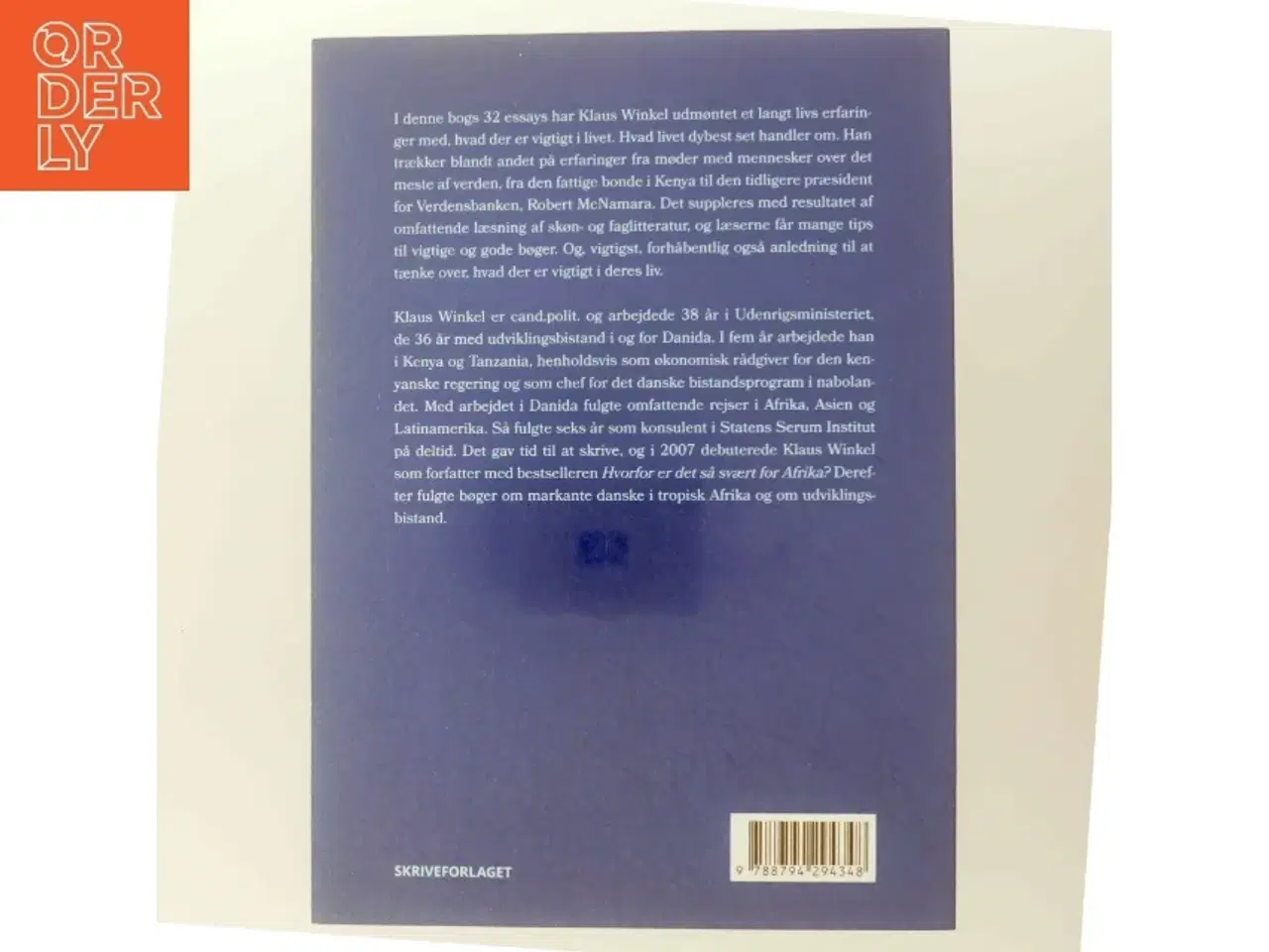 Billede 3 - Om det vigtige : essays og indfald af Klaus Winkel (Bog)