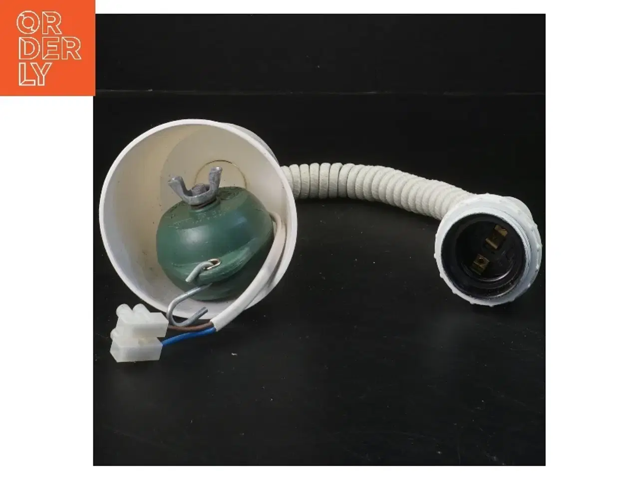 Billede 1 - Loftlampe fatning med fleksibel arm (str. 45 cm)